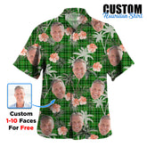 Clan Blane 1 Tartan Custom Face Hawaiian Shirt – Unisex Gift for Family Members, Summer Party TI77 Blane 1 Tartan Tartan Hawaii Shirt